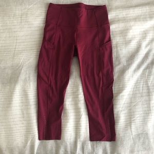 lululemon cropped leggings